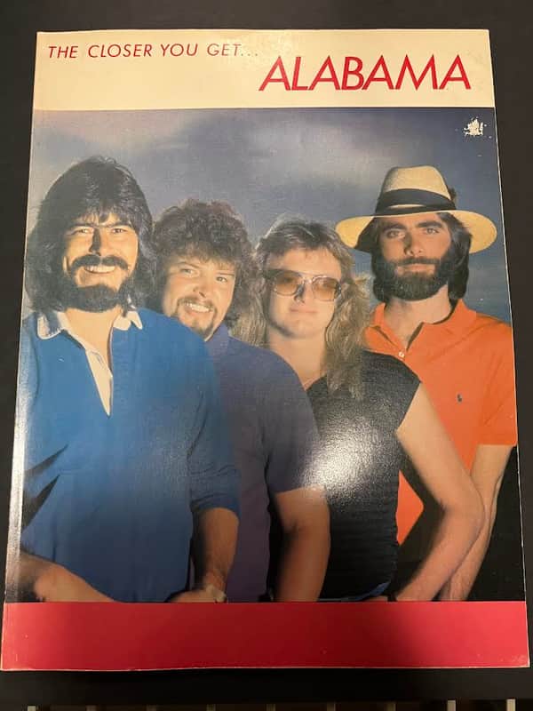Alabama The Closer You Get Piano Vocal & Guitar Book image 1