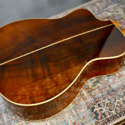 Bourgeois Jumbo OM Cutaway Custom Brazilian Rosewood 2003 image 9