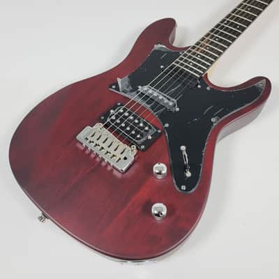 Framus D-Series Diablo Pro HSH 6-String Burgundy Red Transparent Satin w/ Bag 8.02 Pounds 1624-20 image 3