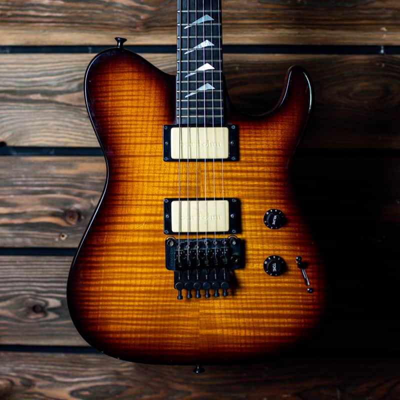 Hamer TLE Sunburst Finish w/ Flamed Maple Top Custom Order image 1