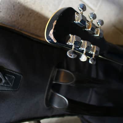 Greco Semi Hollow Body Guitar Black image 3