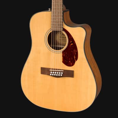 Fender CD-140SCE-12 Dreadnought 12-String Electro Acoustic, Natural image 3