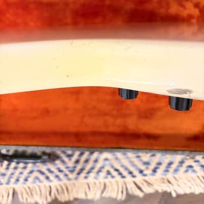 Fender Mustang Guitar with Rosewood Fretboard 1964 - 1969 - Olympic White image 11