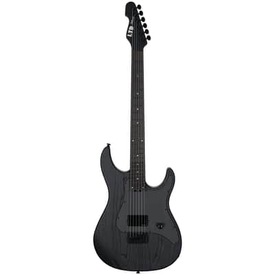 ESP LTD Deluxe SN-1 HT Electric Guitar, Black Blast image 3