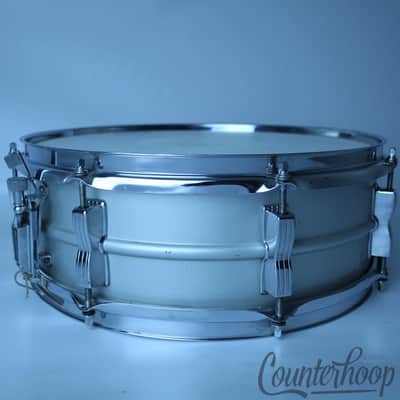 *Ludwig 14x5"Acrolite Snare Drum Vintage 70s Baked Aluminum Shell 8-Lug Chicago* image 4