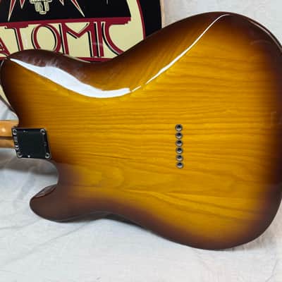 Fender 2016 Limited Edition American Standard Telecaster Figured Neck Guitar with Case 2015 - Cognac Burst / Rosewood fingerboard image 13