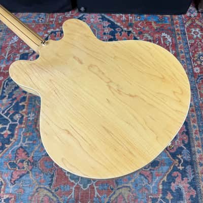 *VIDEO* Epiphone Sheraton II Semi-Hollow Body Natural w/Hard Case- 2008 image 14