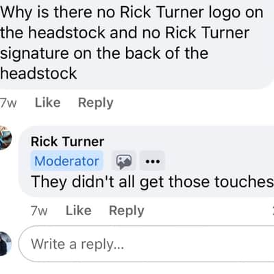 Rick Turner Rick Turner Model 1-C-LB Owned and Used by Lindsey Buckingham with Art Work Burgundy image 19