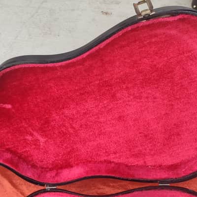 EKO real Vintage Acoustic Guitar Hard Case made in Italy ca. 1969 * this old case is super cool! * perfect for old Dreadnought and OM Guitars * good strong condition! all latches/hinges/handle okay! * very rare collectible * image 5
