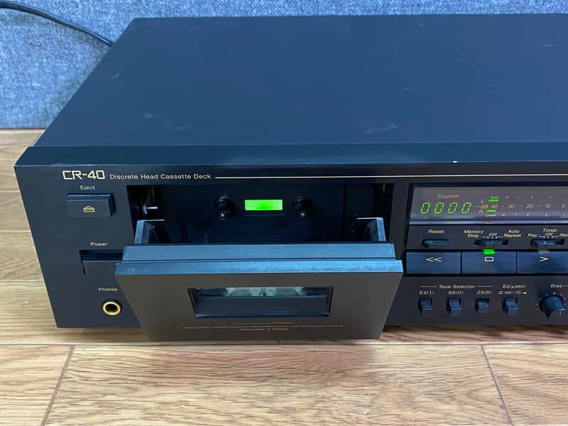 Nakamichi CR-40 Discrete Head Cassette Deck in Excellent Working