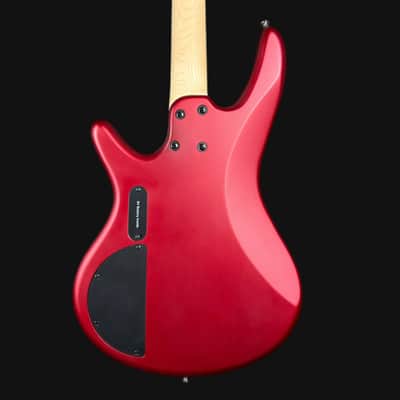 Ibanez SRMD200-Cam 4 String bass Guitar In Candy Apple Matte image 4
