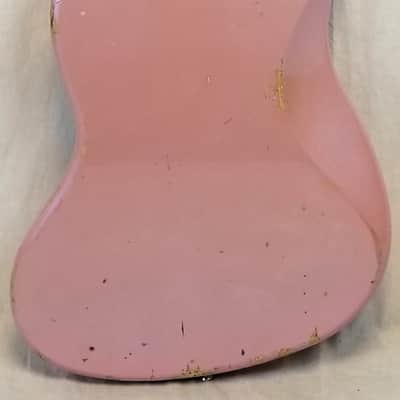 LsL Instruments Placerita JM Style Offset w/Tremolo, Ash Body, Rosewood FB, Ice Pink, 6lbs 13.8ozs, HSC image 13