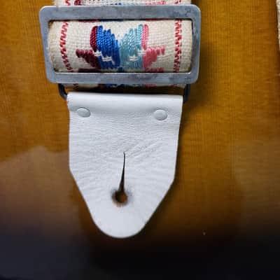 Vintage RARE 1960's Gretsch Ace Guitar Bass Strap Extra Long 55 Inches image 3