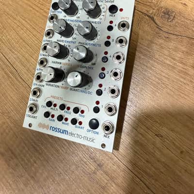 Rossum Electro-Music Mob of Emus Polyfunctional Harmonic Sextet Eurorack Module 2020 - 2021 - Silver image 2