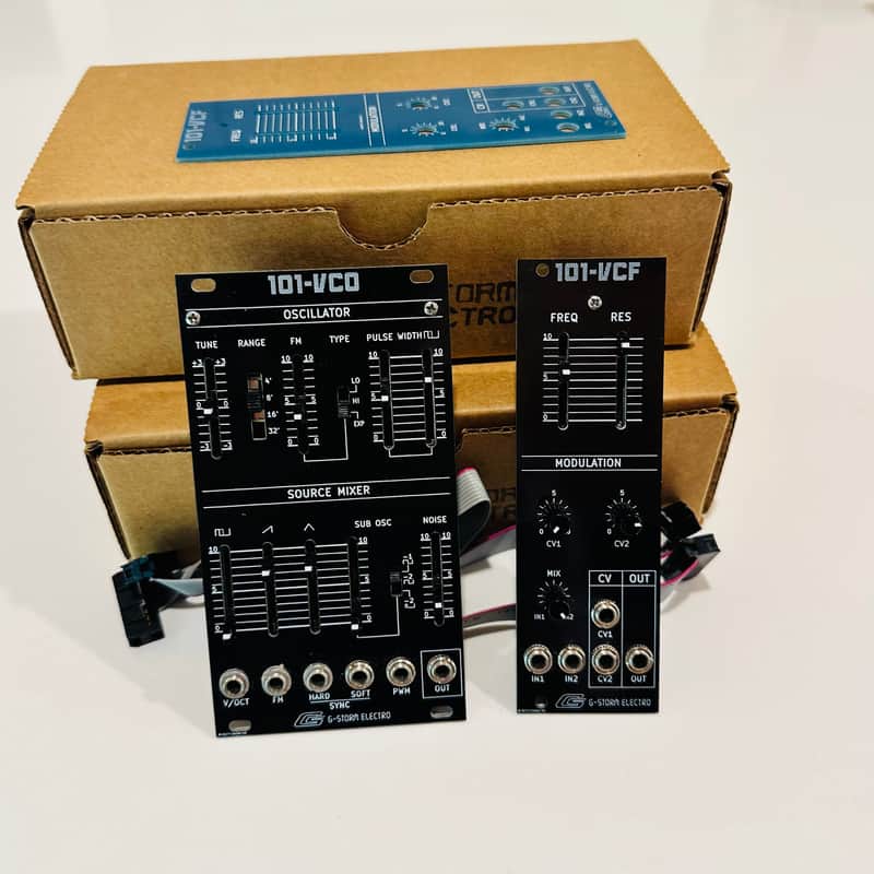 G-Storm Electro 101VCO + 101VCF 2020s - Black image 1