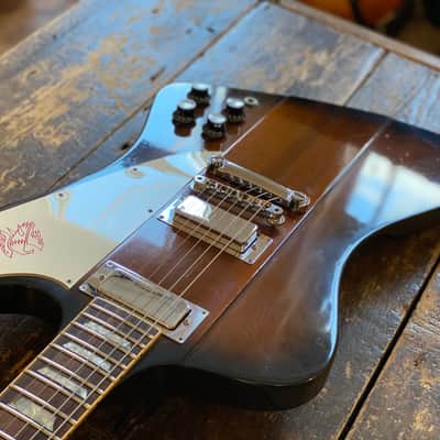 Gibson 1999 Yamano Order Firebird V Vintage Sunburst Fully Original with OHSC image 4