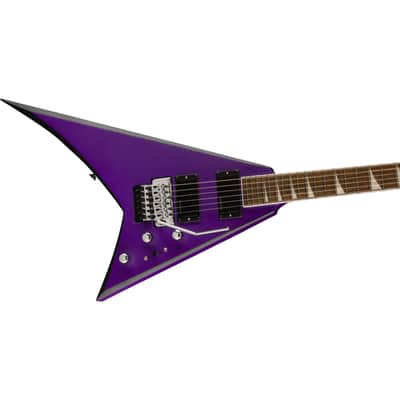Jackson X Series Rhoads RRX24 Purple Metallic with Black Bevels - Electric Guitar image 4