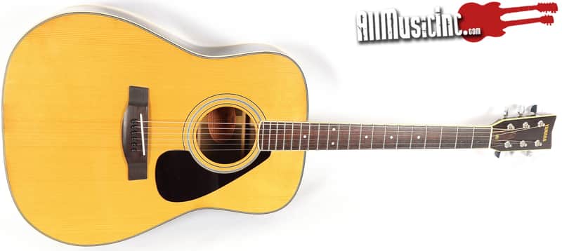 Vintage Yamaha Japan FG-201 Mahogany Natural Acoustic Guitar | Reverb