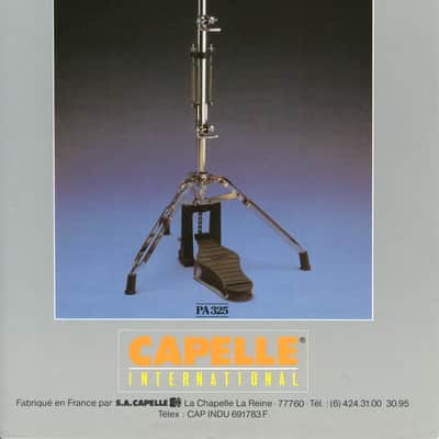 JACQUES CAPELLE PA 325 - Hi Hat Stand Legs Vintage 70s/80s image 8