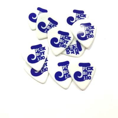 Pickboy Guitar Picks 10 Pack Celluloid Jazz Size 1.20mm Extra Heavy image 1