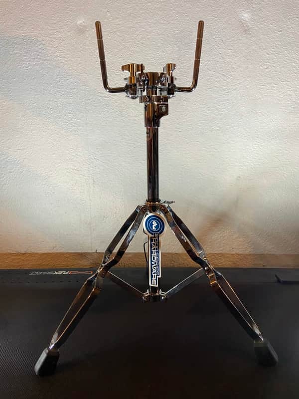DW 9000 Series Heavy Duty Double-Braced Dual Tom Stand image 1