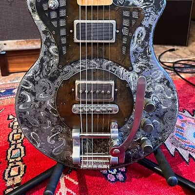 James Trussart Steelphonic 2022 - Rusty Cream on Paisley image 1