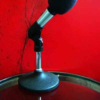 Vintage 1980's Shure 565SD Switchable Cardioid Dynamic Microphone Low Z w accessories SM58 image 1