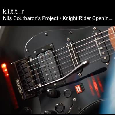 K.I.T.T-R Mod Fender® Stratocaster Black, The Knight Rider Strat image 4