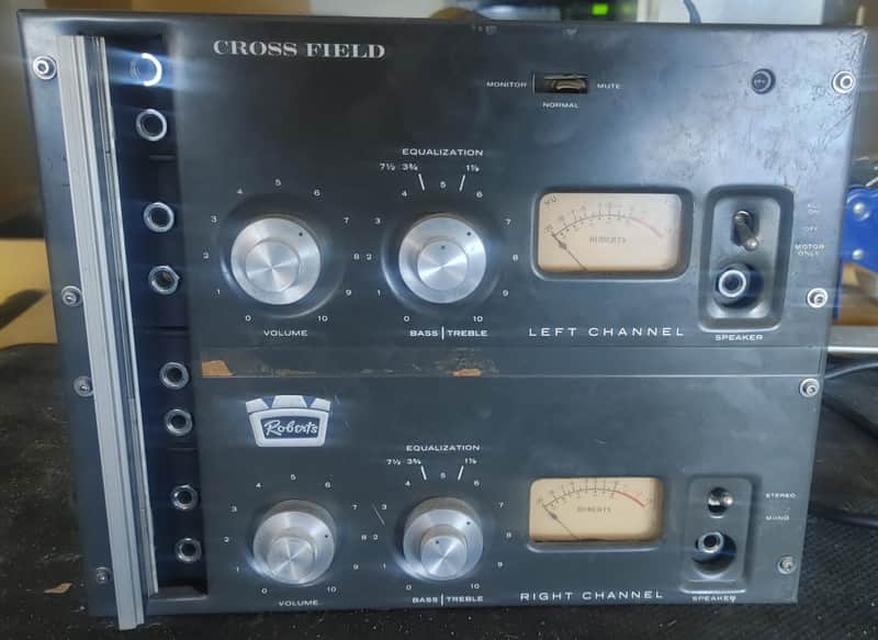 Roberts/Akai 770X (M8) All Tube Stereo Mic/Line Preamplifier + Amplifier image 1