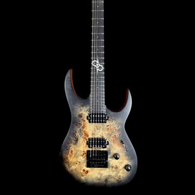 Solar Guitars Limited Edition S1.6ETPBM LTD - 62 of 100 - Neck Thru - Evertune - Poplar Burl - Ola Englund image 4