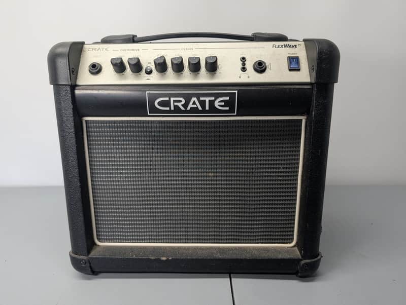 Crate Flex15 Guitar Amplifier Combo 15W Solid State Practice Amp image 1