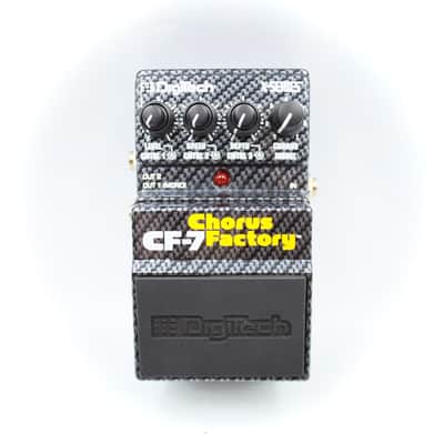 DigiTech CF-7 Chorus Factory With Original Box Guitar Effect Pedal image 2