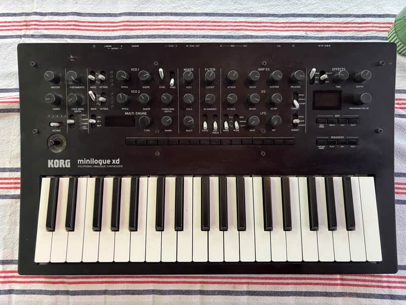 Korg Minilogue XD analog synthesizer