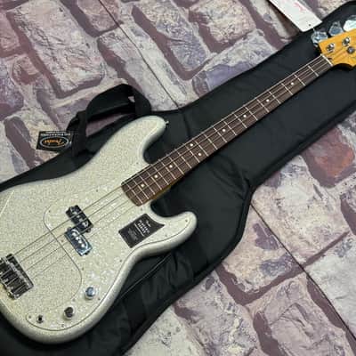 2026 Fender 75th Anniversary Player II Precision Bass Diamond Dust Sparkle New Unplayed 8lbs12oz Auth Dlr #442 image 7