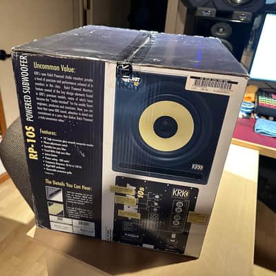 KRK 10S 10" Active Studio Monitor Subwoofer 2009 - 2020 - Black image 2
