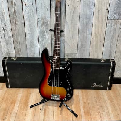 Stellar 1976 Fender Precision Bass with Rosewood Fretboard Sunburst, OHSC Amazing Vintage Bass ! image 21