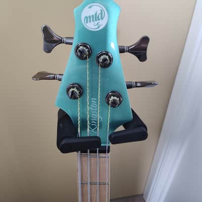MTD Kingston LK 32" Scale 4 string, Maple Board, Mystic Seafoam (Solid Gloss) image 5