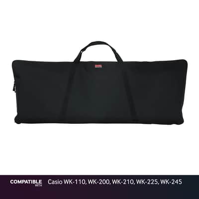 Gator Economy Keyboard Gig Bag for Casio WK-110, WK-200, WK-210, WK-225, WK-245