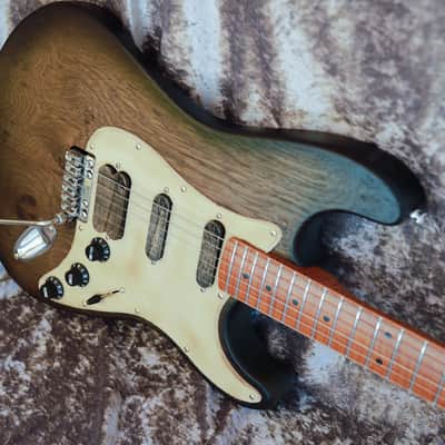 GB Liuteria Traditional Strato VegaTrem - strat style - Bog Oak image 10