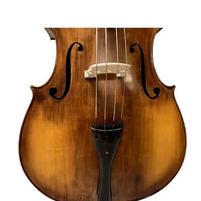 High quality 4/4 Double bass,Flames Maple back,Spruce Wood Top,Deep Big Sound image 5