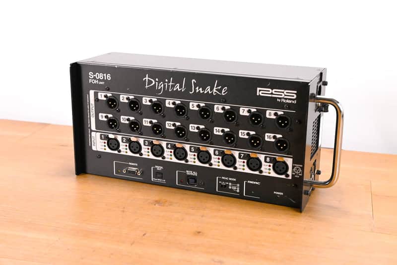 Roland Roland S-0816 8 x 16 Digital Snake Front of House Unit