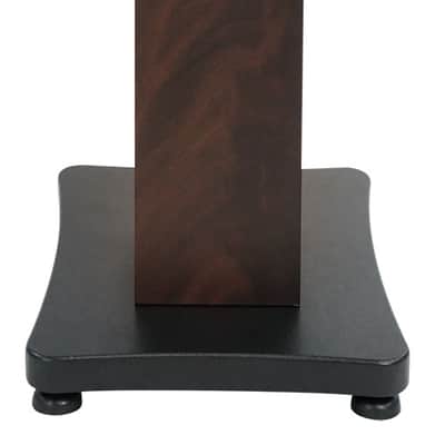 Rockville ELITE-5B 5.25" Bookshelf Speakers w/Bluetooth+36" Dark Wood Stands image 6