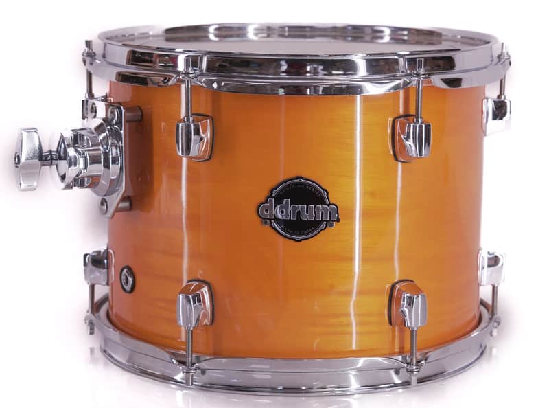 ddrum Dominion Birch 12x9'' Rack Tom Ash Veneer Gloss Natural image 1