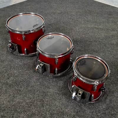 Used Vintage Gretsch USA Custom 5pc Drum Set Rosewood 1980s Jasper - Good image 13