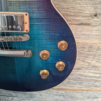 Used Gibson Les Paul Traditional Plus - Blueberry Burst w/OHSC image 11