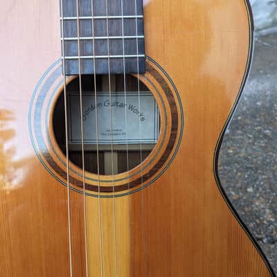 Jay Gordon Handmade Custom osage Orange Parlor Guitar image 8