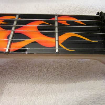 ESP Carved Flaming Skull 1995 - Flaming Skull image 5