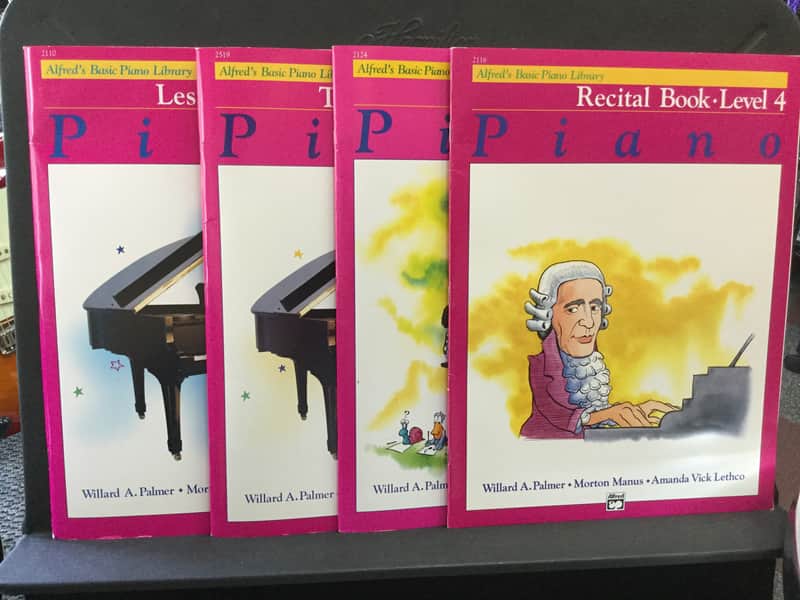 Alfred 00-2110 Alfred's Basic Piano Library - Lesson Book (Level 4) image 1