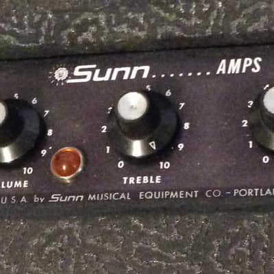 Extremely Rare 1966 SUNN 100s Bass Amp & Cabinet TUBE image 6