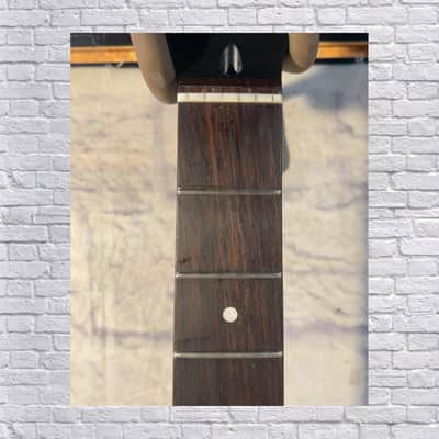 Unknown Strat Style Black 22 Fret Electric Guitar Neck image 3